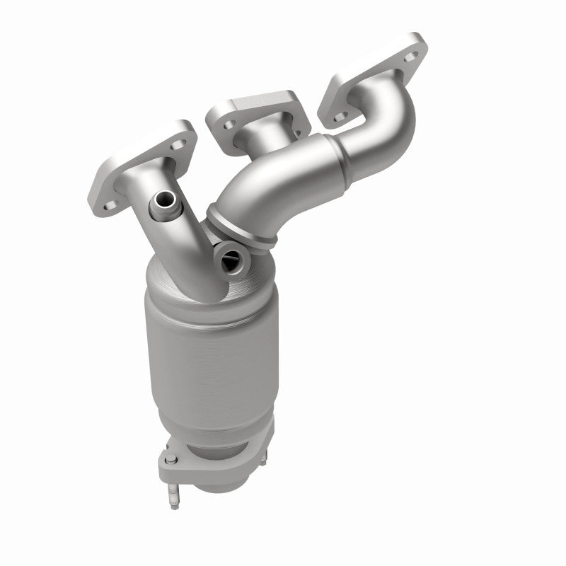 MagnaFlow HM-Grade Direct-Fit Manifold Catalytic Converter - Ford Contour Mercury Mystique Cougar 2.5L 1995-2000 - Rear, view 13