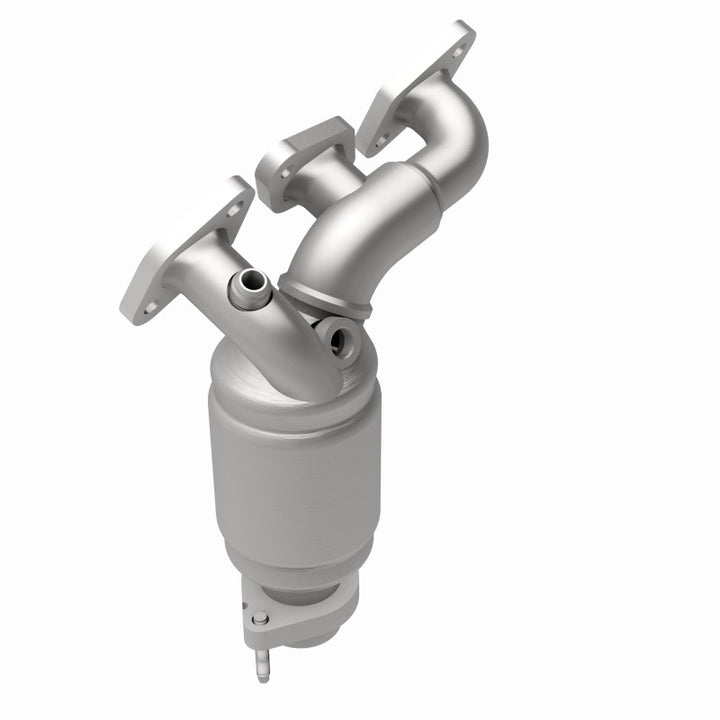 MagnaFlow HM-Grade Direct-Fit Manifold Catalytic Converter - Ford Contour Mercury Mystique Cougar 2.5L 1995-2000 - Rear, view 5