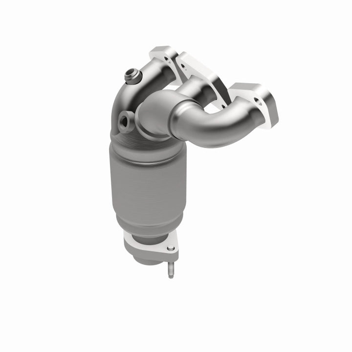 MagnaFlow HM-Grade Direct-Fit Manifold Catalytic Converter - Ford Contour Mercury Mystique Cougar 2.5L 1995-2000 - Rear, view 9