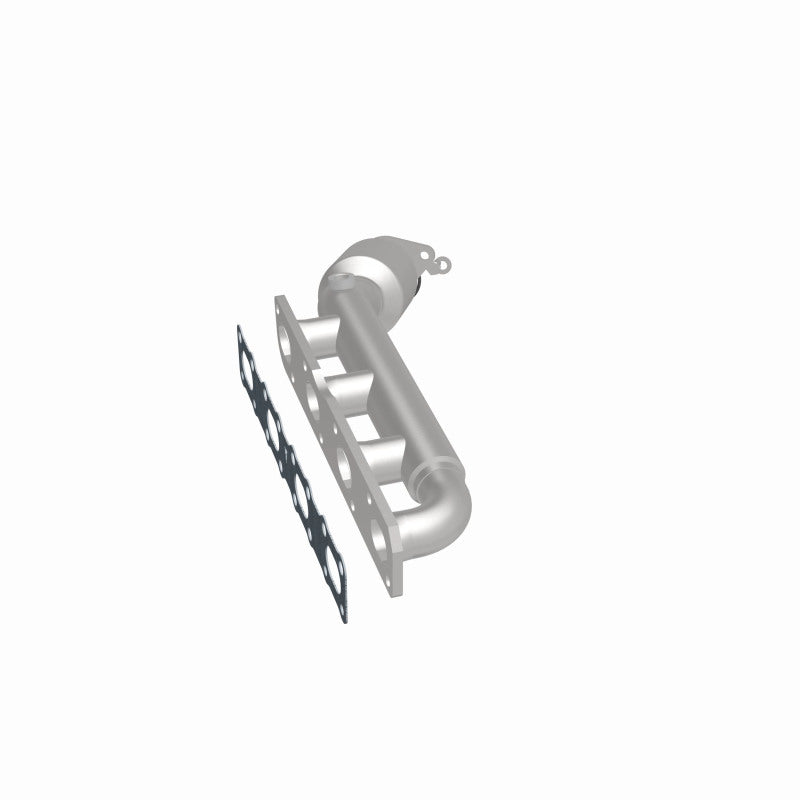 MagnaFlow HM-Grade Direct-Fit Manifold Catalytic Converter - Nissan Titan / Armada / Infiniti QX56 5.6L 2004-2017 - Driver Side, view 3