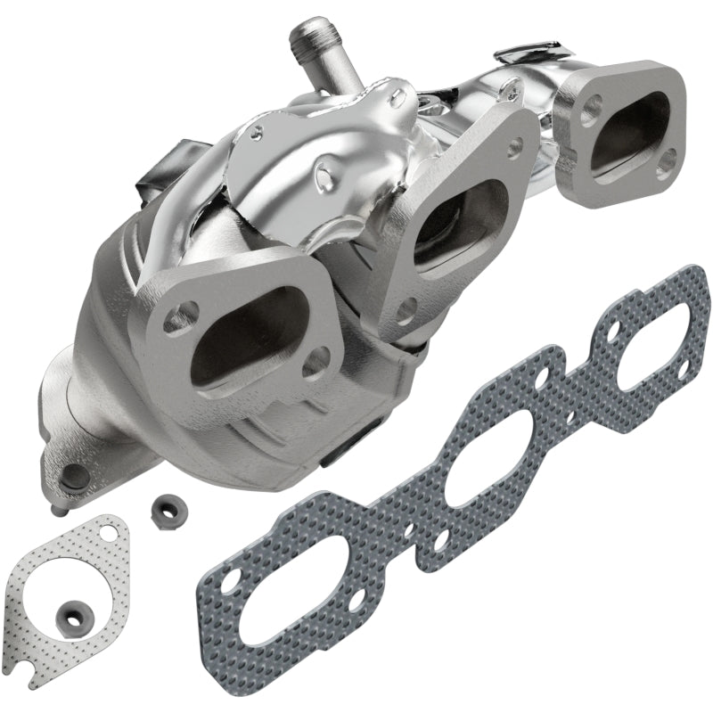 MagnaFlow HM-Grade Direct-Fit Manifold Catalytic Converter - Ford Escape and Mazda Tribute 2001-2008 3.0L - Rear