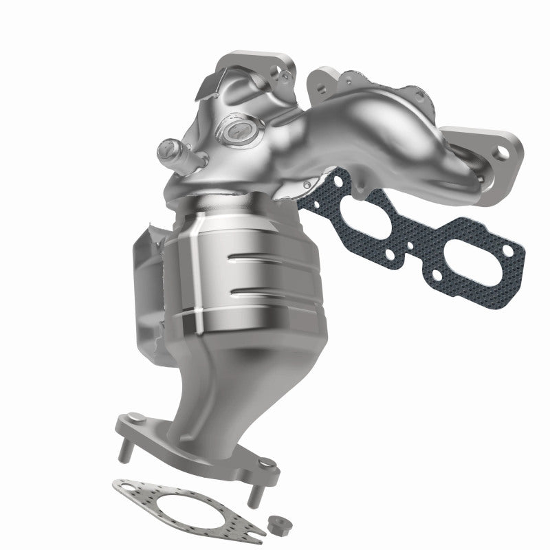 MagnaFlow HM-Grade Direct-Fit Manifold Catalytic Converter - Ford Escape and Mazda Tribute 2001-2008 3.0L - Rear, view 16
