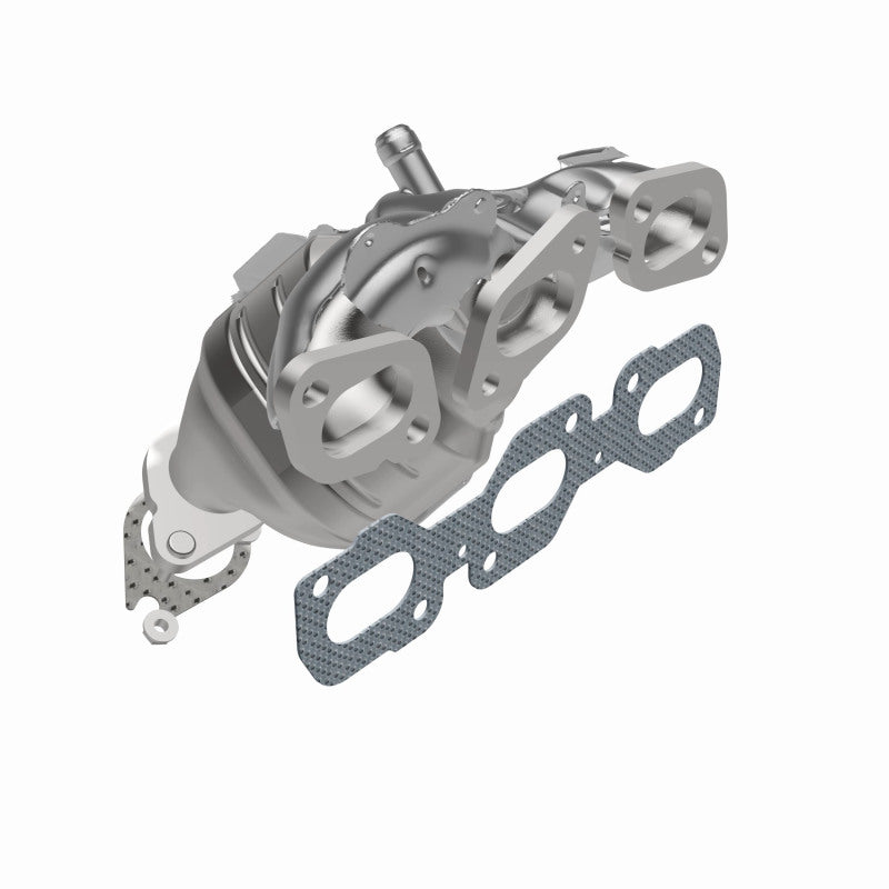 MagnaFlow HM-Grade Direct-Fit Manifold Catalytic Converter - Ford Escape and Mazda Tribute 2001-2008 3.0L - Rear, view 3