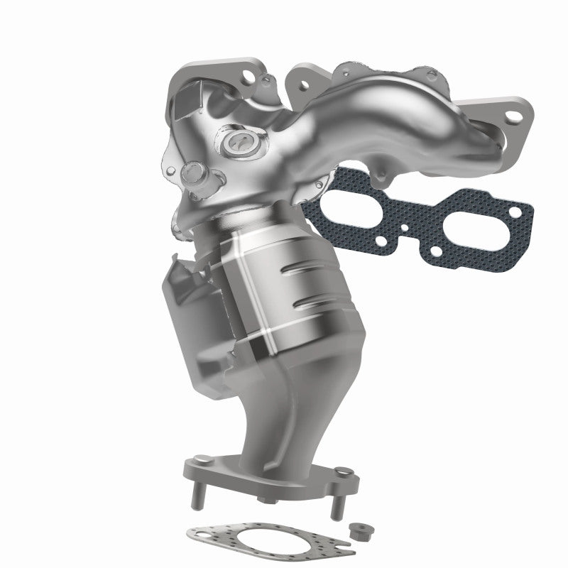 MagnaFlow HM-Grade Direct-Fit Manifold Catalytic Converter - Ford Escape and Mazda Tribute 2001-2008 3.0L - Rear, view 34