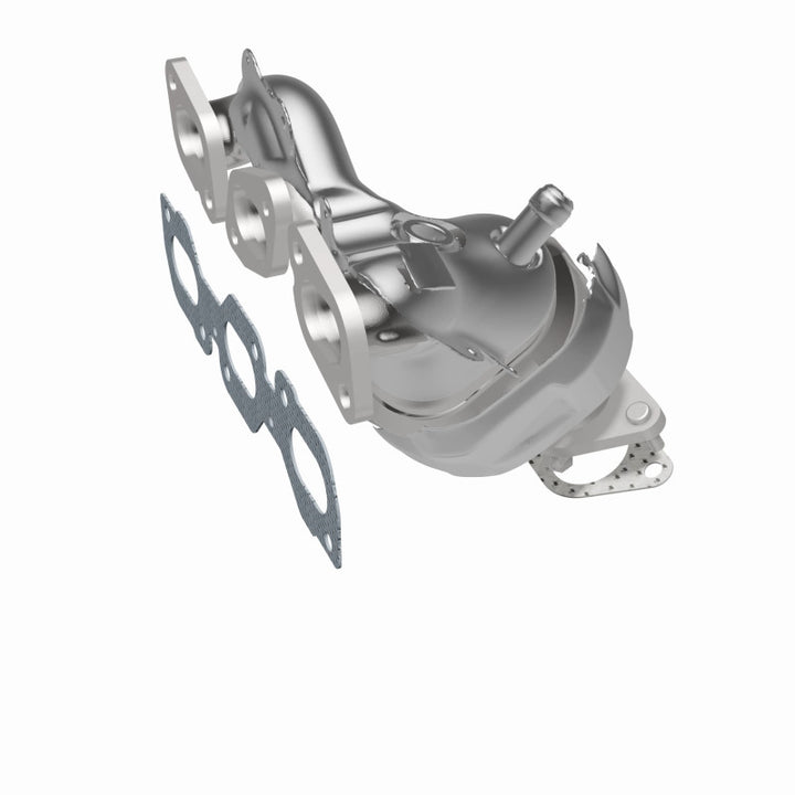 MagnaFlow HM-Grade Direct-Fit Manifold Catalytic Converter - Ford Escape and Mazda Tribute 2001-2008 3.0L - Rear, view 4