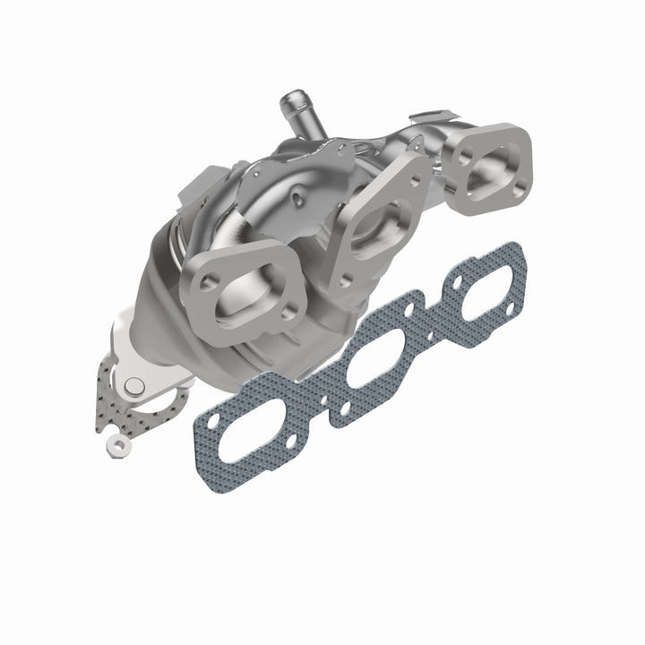 MagnaFlow HM-Grade Direct-Fit Manifold Catalytic Converter - Ford Escape and Mazda Tribute 2001-2008 3.0L - Rear, view 43