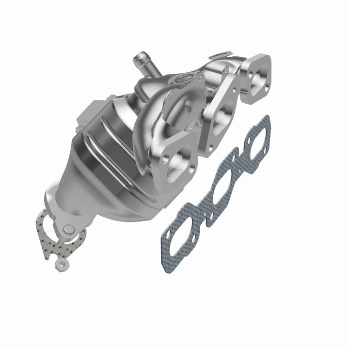 MagnaFlow HM-Grade Direct-Fit Manifold Catalytic Converter - Ford Escape and Mazda Tribute 2001-2008 3.0L - Rear, view 5