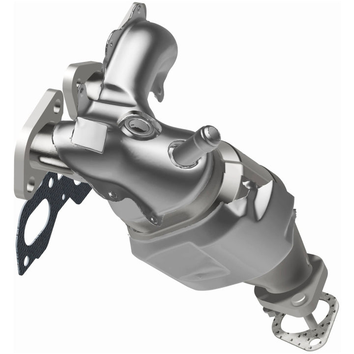 MagnaFlow HM-Grade Direct-Fit Manifold Catalytic Converter - Ford Escape and Mazda Tribute 2001-2008 3.0L - Rear, view 6