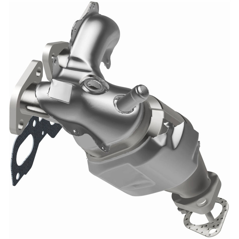 MagnaFlow HM-Grade Direct-Fit Manifold Catalytic Converter - Ford Escape and Mazda Tribute 2001-2008 3.0L - Rear, view 6