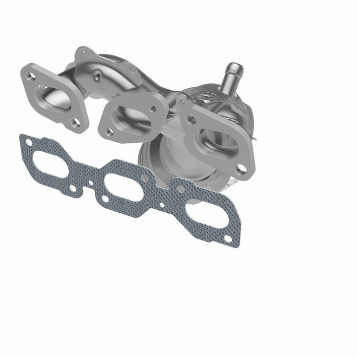 MagnaFlow HM-Grade Direct-Fit Manifold Catalytic Converter - Ford Escape and Mazda Tribute 2001-2008 3.0L - Rear, view 7
