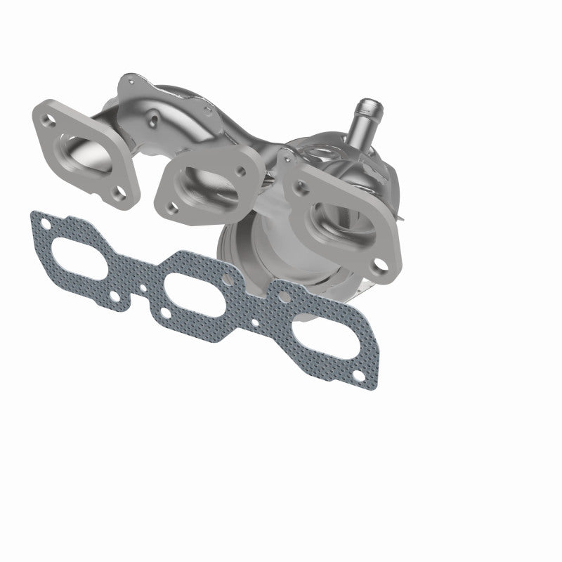 MagnaFlow HM-Grade Direct-Fit Manifold Catalytic Converter - Ford Escape and Mazda Tribute 2001-2008 3.0L - Rear, view 7