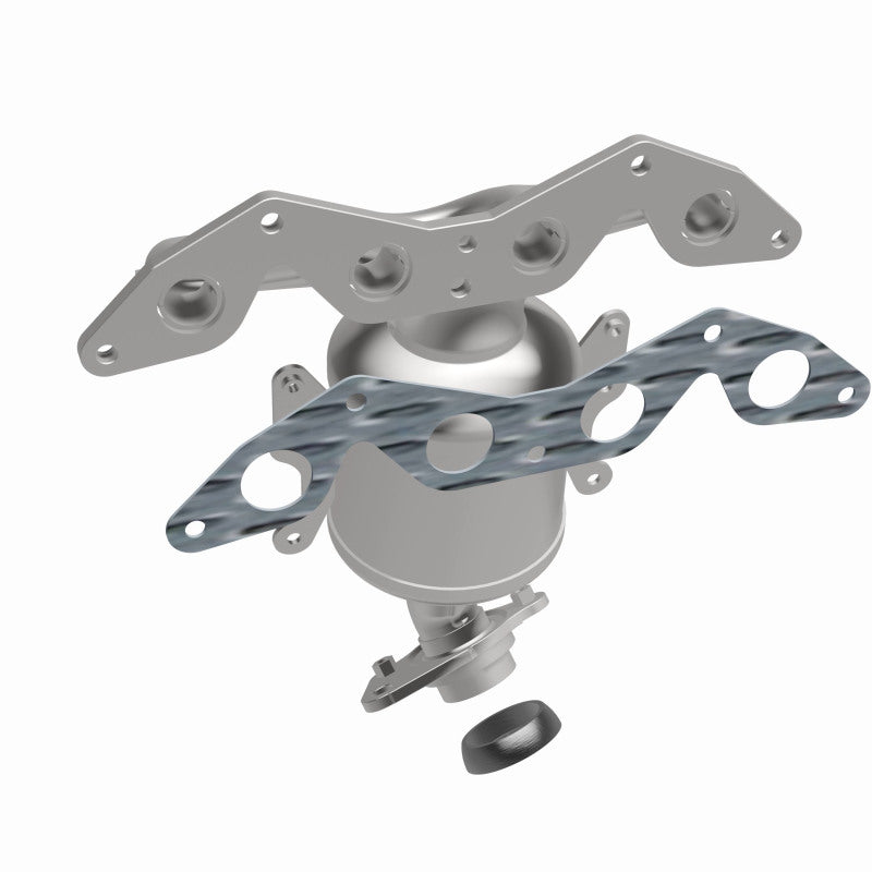 MagnaFlow HM-Grade Direct-Fit Manifold Catalytic Converter - Honda Civic 2001-2005 1.7L, view 5