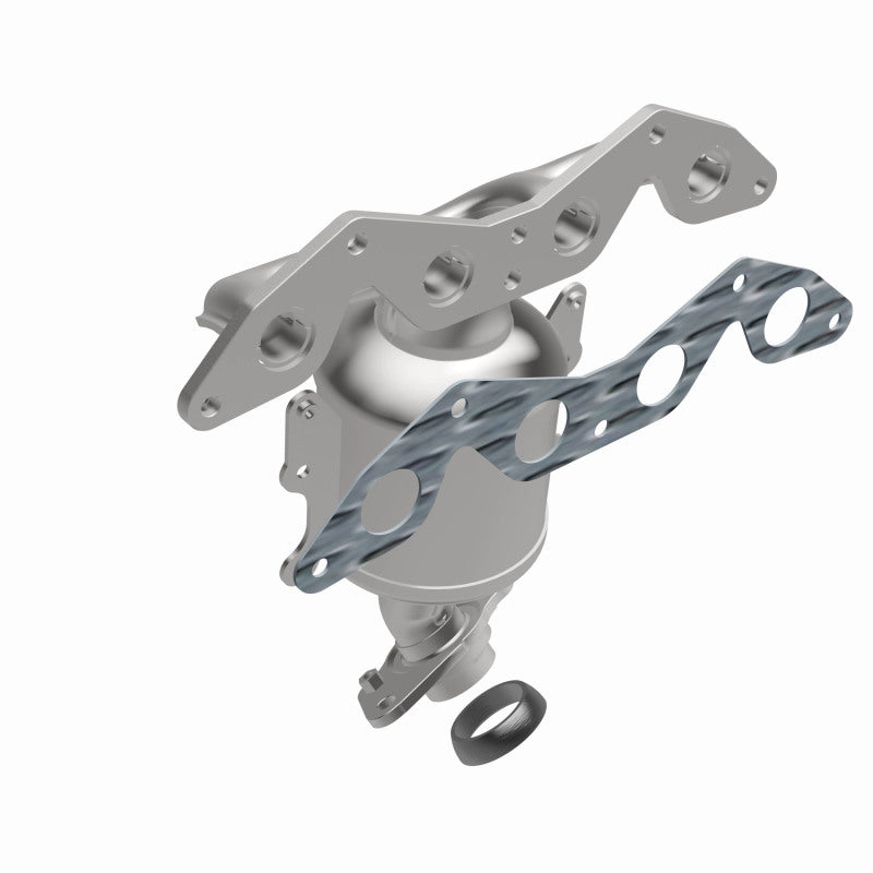 MagnaFlow HM-Grade Direct-Fit Manifold Catalytic Converter - Honda Civic 2001-2005 1.7L, view 6