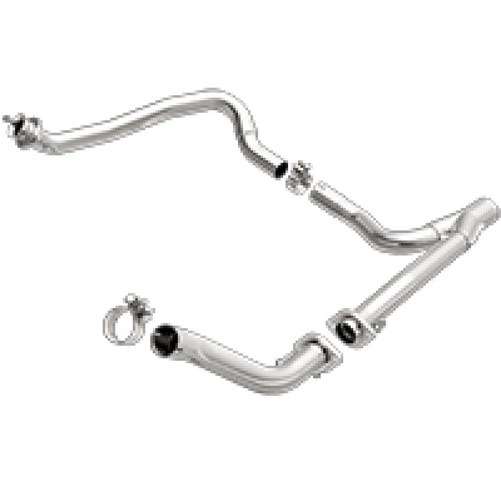 MagnaFlow Loop Delete Y-Pipe - Jeep Wrangler JK 2012-2018 3.6L V6 - Stainless Steel