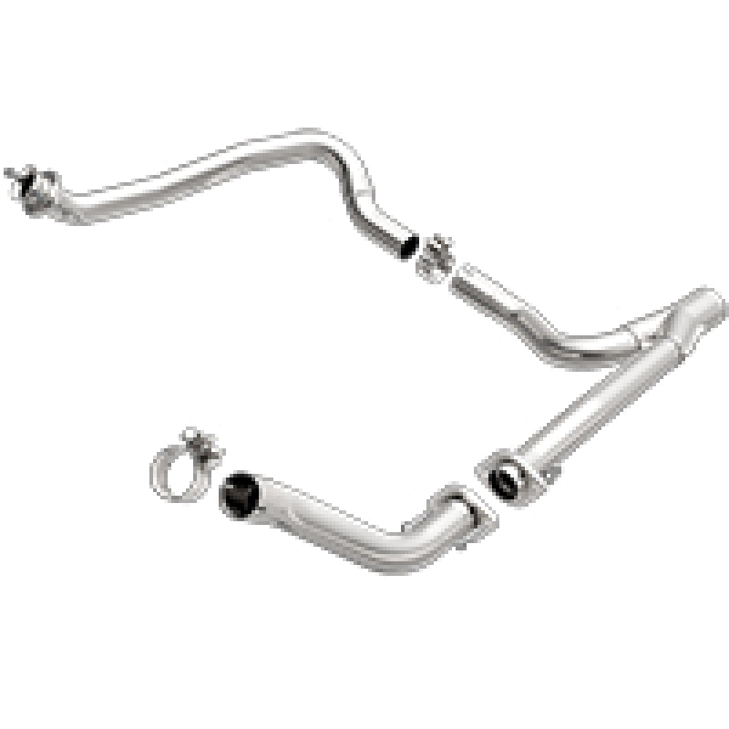 MagnaFlow Loop Delete Y-Pipe - Jeep Wrangler JK 2012-2018 3.6L V6 - Stainless Steel
