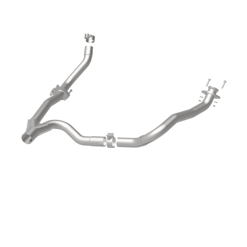 MagnaFlow Loop Delete Y-Pipe - Jeep Wrangler JK 2012-2018 3.6L V6 - Stainless Steel, view 3