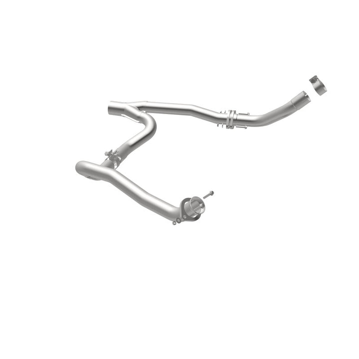 MagnaFlow Loop Delete Y-Pipe - Jeep Wrangler JK 2012-2018 3.6L V6 - Stainless Steel, view 6