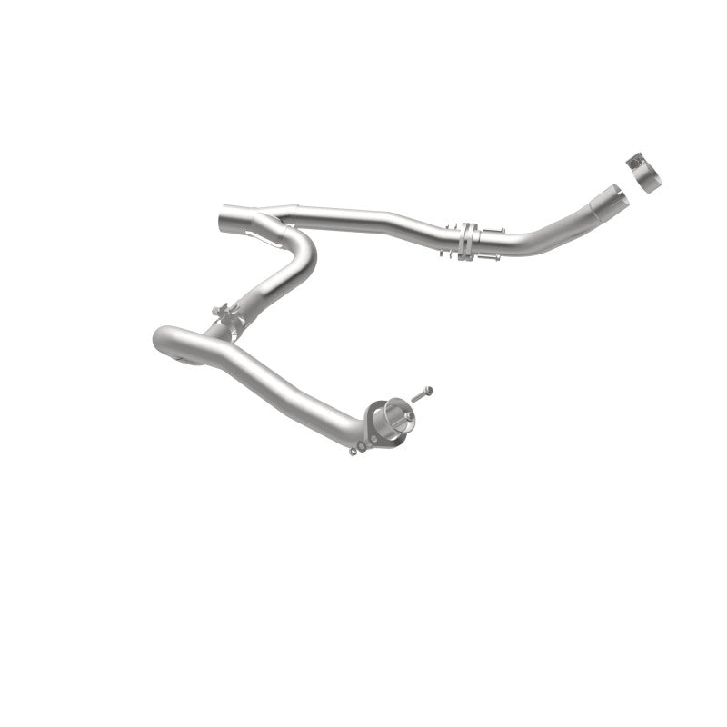 MagnaFlow Loop Delete Y-Pipe - Jeep Wrangler JK 2012-2018 3.6L V6 - Stainless Steel, view 6