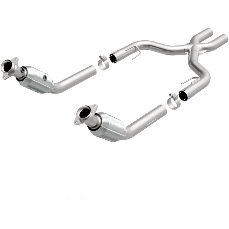 MagnaFlow Metallic-Grade Direct-Fit Catalytic Converter - Ford Mustang GT 2005-2009 4.6L - Tru-X