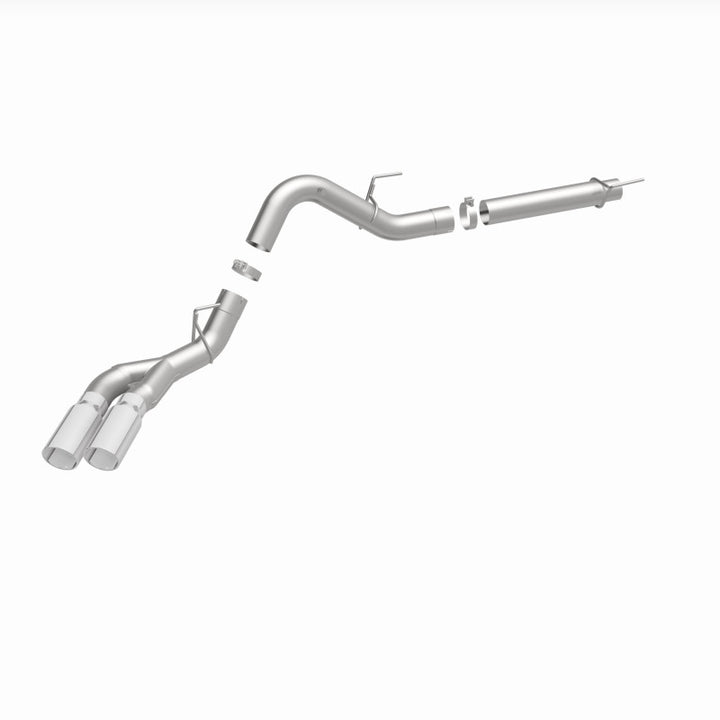 MagnaFlow MF Series Cat-Back Exhaust - Ford F-150 3.0L Power Stroke 2018-2020 - Dual Exit with Polished Tips, view 20