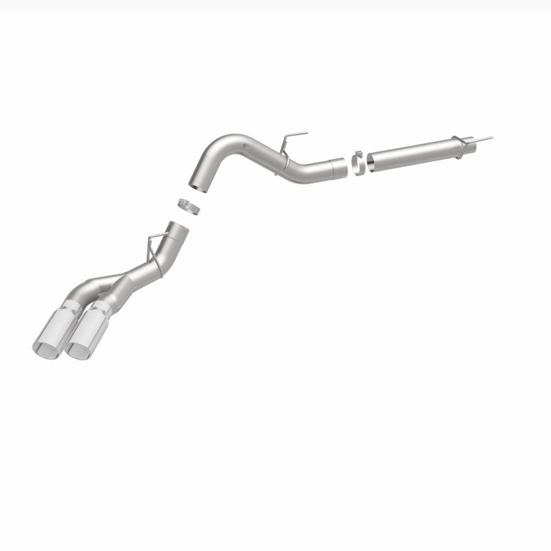 MagnaFlow MF Series Cat-Back Exhaust - Ford F-150 3.0L Power Stroke 2018-2020 - Dual Exit with Polished Tips, view 20