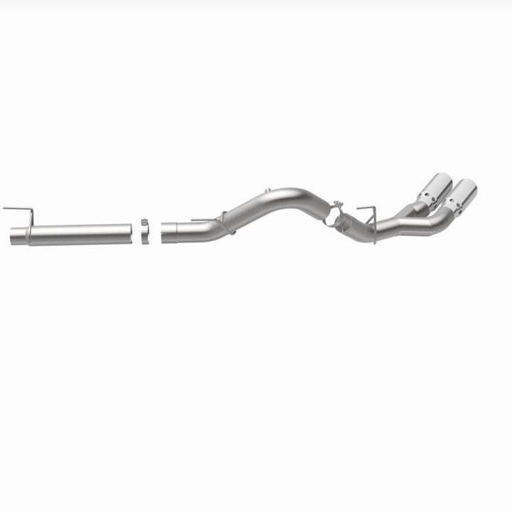 MagnaFlow MF Series Cat-Back Exhaust - Ford F-150 3.0L Power Stroke 2018-2020 - Dual Exit with Polished Tips, view 29