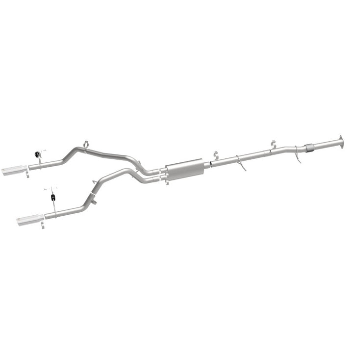 MagnaFlow NEO Series Cat-Back Exhaust - Chevrolet Colorado / GMC Canyon 2023-2026 - Dual Split Rear Exit, view 40