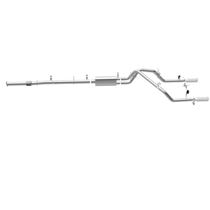 MagnaFlow NEO Series Cat-Back Exhaust - Chevrolet Colorado / GMC Canyon 2023-2026 - Dual Split Rear Exit, view 43
