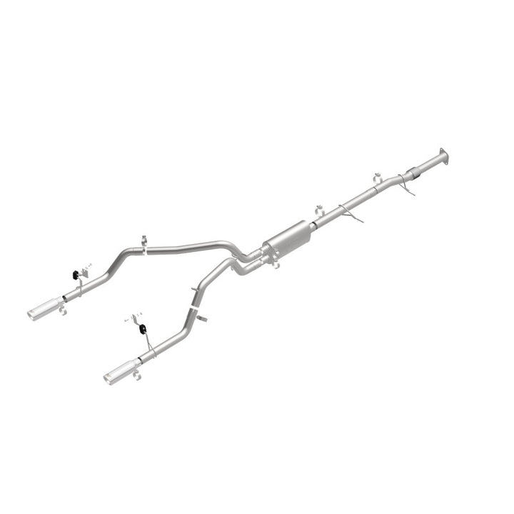 MagnaFlow NEO Series Cat-Back Exhaust - Chevrolet Colorado / GMC Canyon 2023-2026 - Dual Split Rear Exit, view 8