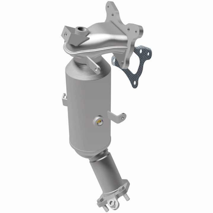 MagnaFlow OEM Grade Direct-Fit Catalytic Converter - Honda Civic / HR-V 2016-2025 - Underbody, 360 degree view