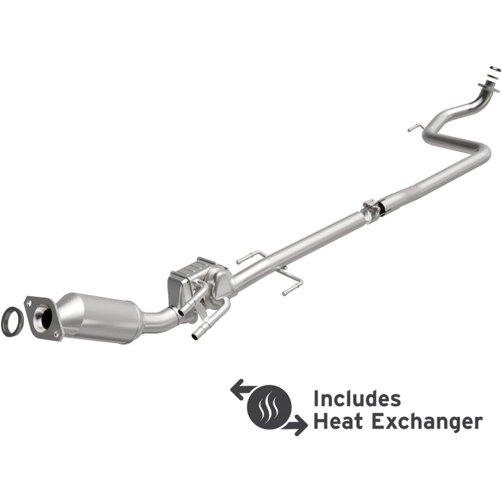 MagnaFlow OEM-Grade Direct-Fit Catalytic Converter - Toyota Prius C 2012-2013 1.5L - Underbody