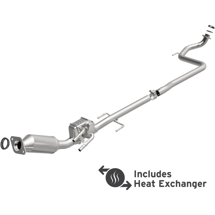 MagnaFlow OEM-Grade Direct-Fit Catalytic Converter - Toyota Prius C 2014-2019 1.5L - Underbody