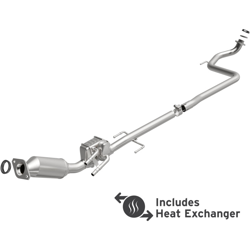 MagnaFlow OEM-Grade Direct-Fit Catalytic Converter - Toyota Prius C 2014-2019 1.5L - Underbody