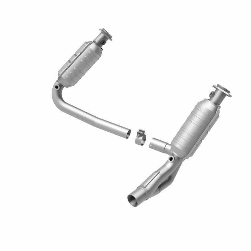 MagnaFlow OEM-Grade Direct-Fit Catalytic Converter - Dodge Dakota 2005-2006 3.7L - Y-Pipe Assembly, view 33
