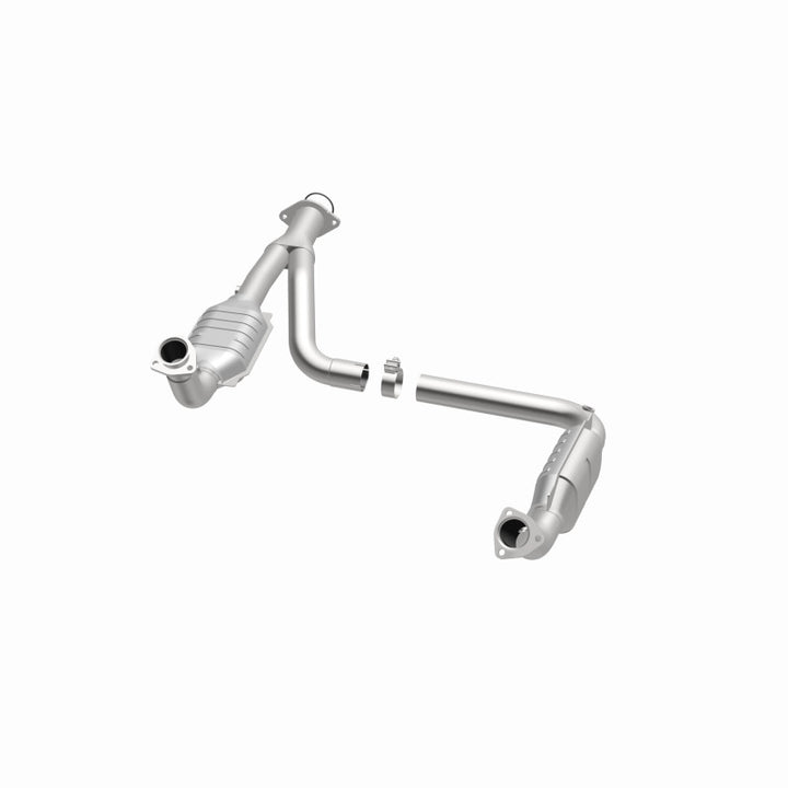 MagnaFlow OEM-Grade Direct-Fit Catalytic Converter - Chevrolet Silverado 2500 HD GMC Sierra 2500 HD 2007-2010 6.0L - Y-Pipe, view 11