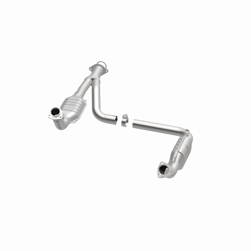 MagnaFlow OEM-Grade Direct-Fit Catalytic Converter - Chevrolet Silverado 2500 HD GMC Sierra 2500 HD 2007-2010 6.0L - Y-Pipe, view 11