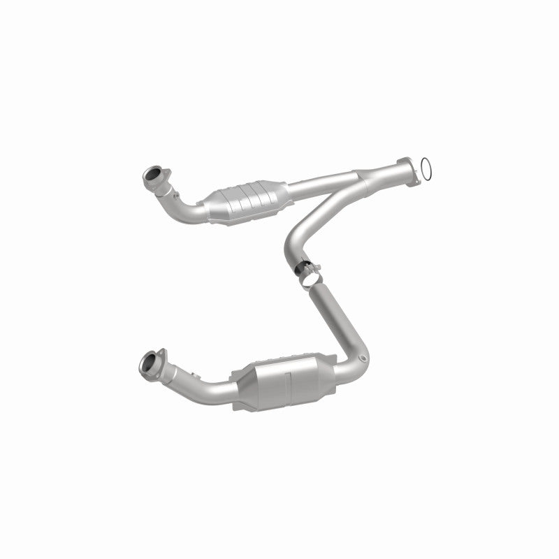 MagnaFlow OEM-Grade Direct-Fit Catalytic Converter - Chevrolet Silverado 2500 HD GMC Sierra 2500 HD 2007-2010 6.0L - Y-Pipe, view 13