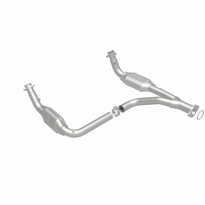 MagnaFlow OEM-Grade Direct-Fit Catalytic Converter - Chevrolet Silverado 2500 HD GMC Sierra 2500 HD 2007-2010 6.0L - Y-Pipe, view 14