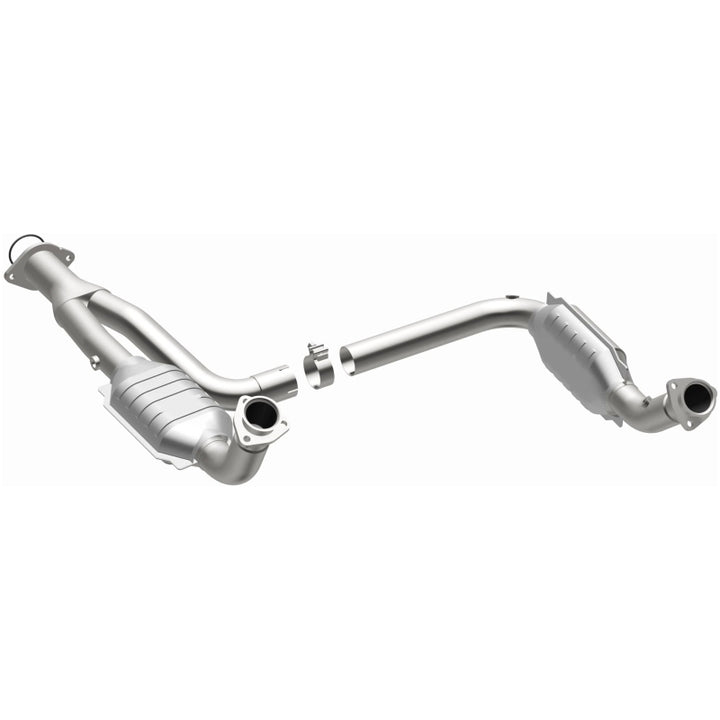 MagnaFlow OEM-Grade Direct-Fit Catalytic Converter - Chevrolet Silverado 2500 HD GMC Sierra 2500 HD 2007-2010 6.0L - Y-Pipe, view 15