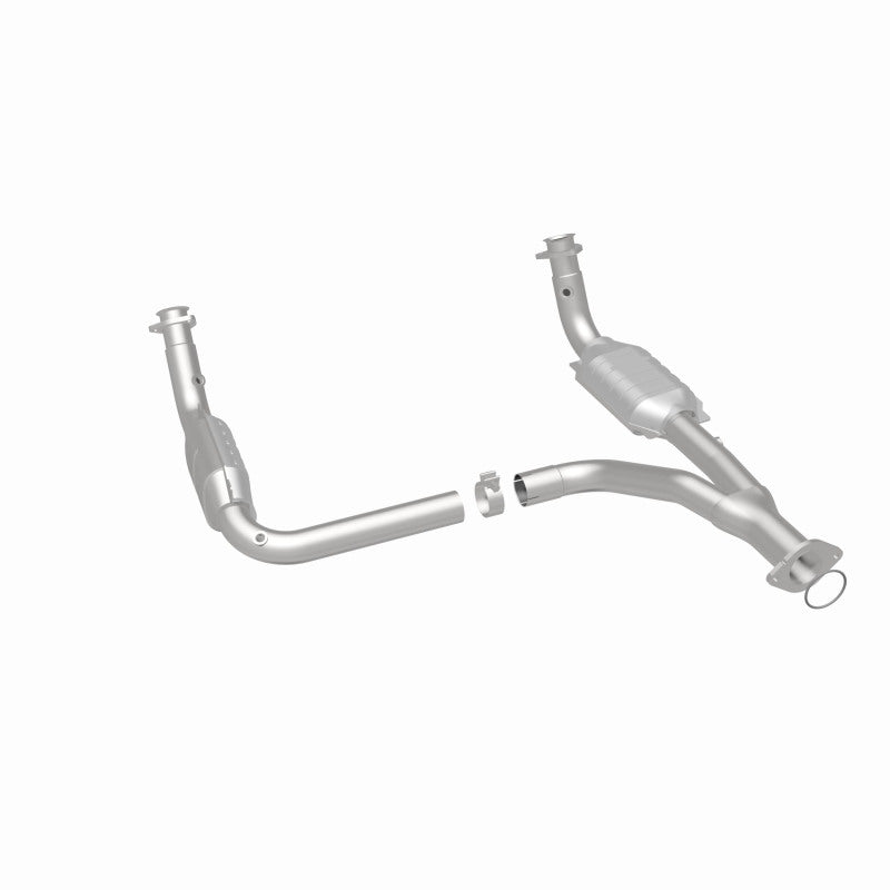 MagnaFlow OEM-Grade Direct-Fit Catalytic Converter - Chevrolet Silverado 2500 HD GMC Sierra 2500 HD 2007-2010 6.0L - Y-Pipe, view 16