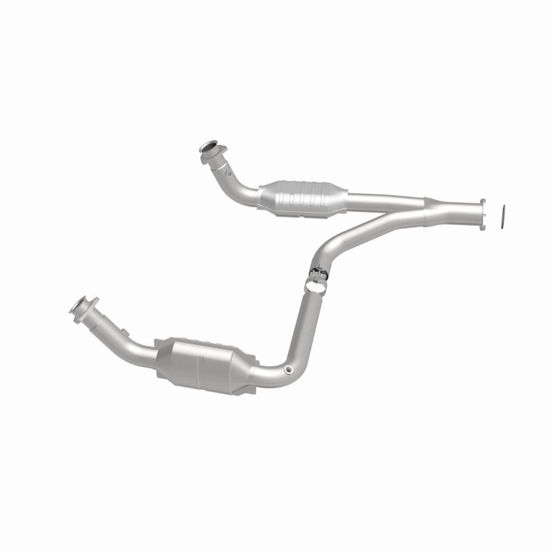 MagnaFlow OEM-Grade Direct-Fit Catalytic Converter - Chevrolet Silverado 2500 HD GMC Sierra 2500 HD 2007-2010 6.0L - Y-Pipe, view 35