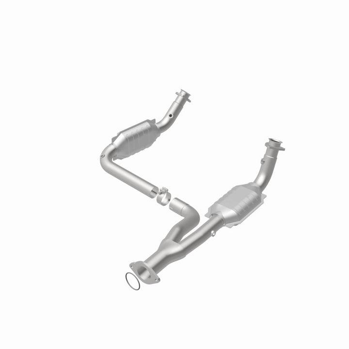 MagnaFlow OEM-Grade Direct-Fit Catalytic Converter - Chevrolet Silverado 2500 HD GMC Sierra 2500 HD 2007-2010 6.0L - Y-Pipe, view 38