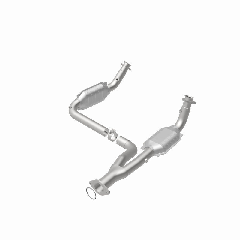 MagnaFlow OEM-Grade Direct-Fit Catalytic Converter - Chevrolet Silverado 2500 HD GMC Sierra 2500 HD 2007-2010 6.0L - Y-Pipe, view 38