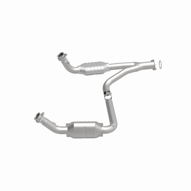 MagnaFlow OEM-Grade Direct-Fit Catalytic Converter - Chevrolet Silverado 2500 HD GMC Sierra 2500 HD 2007-2010 6.0L - Y-Pipe, view 39
