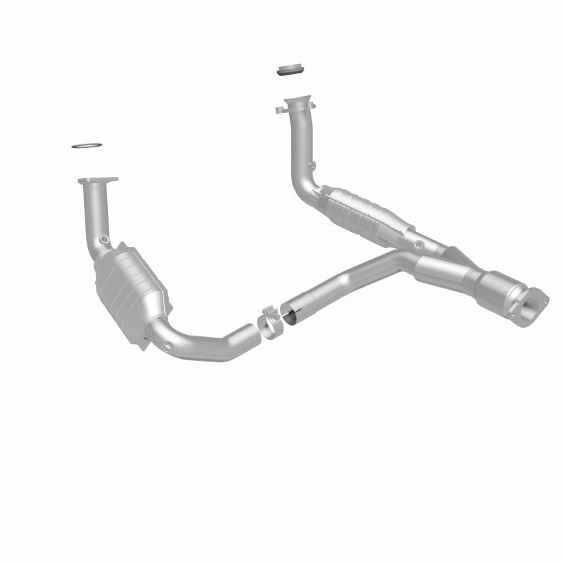 MagnaFlow OEM-Grade Direct-Fit Catalytic Converter - Chevrolet Trailblazer GMC Envoy 2006-2009 5.3L 6.0L, view 32
