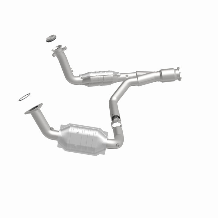 MagnaFlow OEM-Grade Direct-Fit Catalytic Converter - Chevrolet Trailblazer GMC Envoy 2006-2009 5.3L 6.0L, view 7