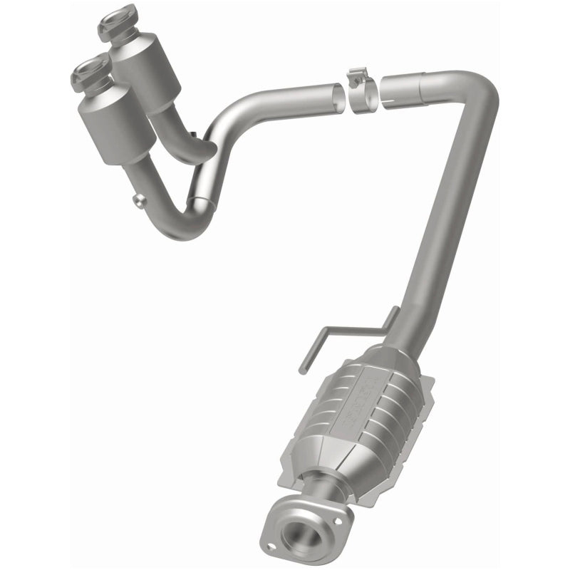 MagnaFlow OEM-Grade Direct-Fit Catalytic Converter - Jeep Wrangler 4.0L 2004-2006 - Rear, view 11