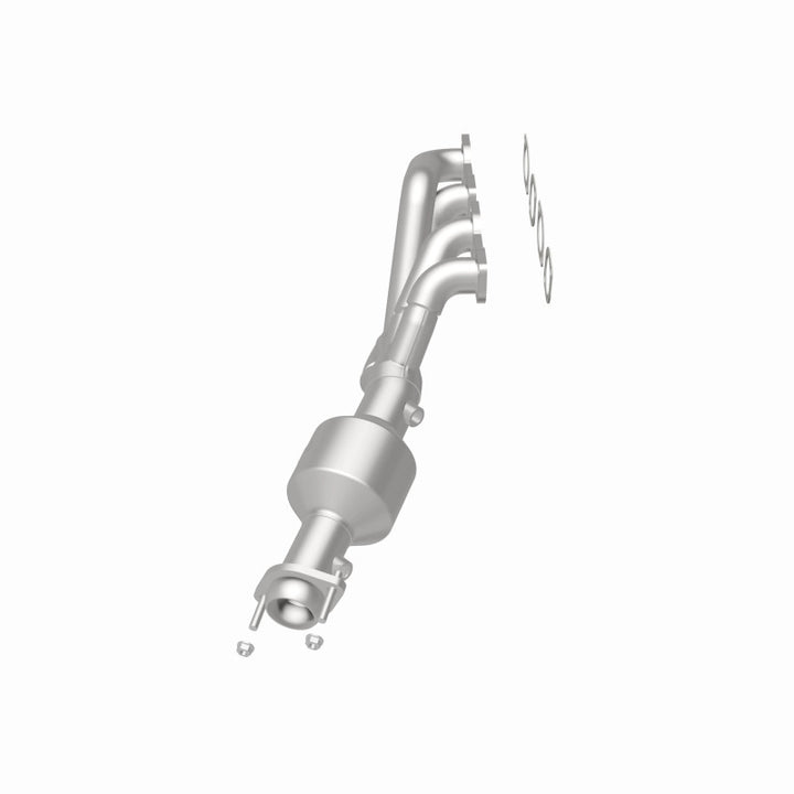 MagnaFlow OEM-Grade Direct-Fit Catalytic Converter - BMW 545i 645Ci 745i 2004-2005 - Driver Side, 360 degree view