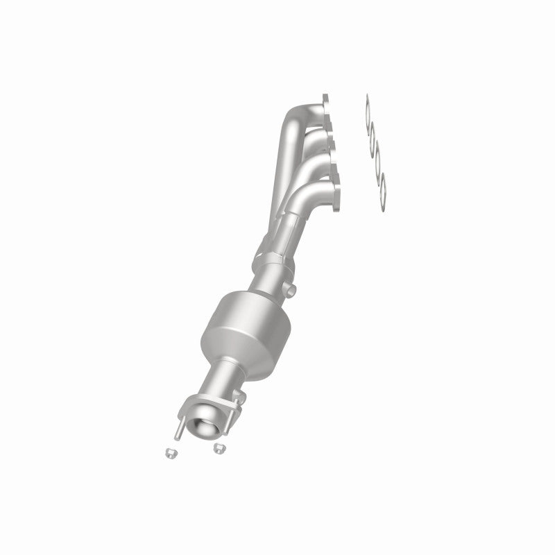 MagnaFlow OEM-Grade Direct-Fit Catalytic Converter - BMW 545i 645Ci 745i 2004-2005 - Driver Side, 360 degree view