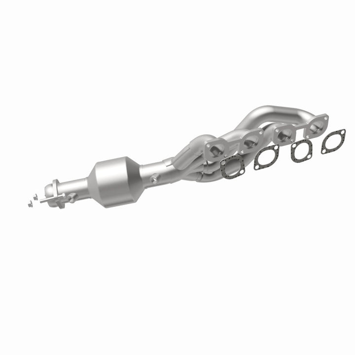 MagnaFlow OEM-Grade Direct-Fit Catalytic Converter - BMW 545i 645Ci 745i 2004-2005 - Driver Side, 360 degree view